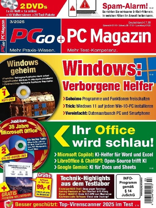 Title details for PC Magazin/PCgo by Weka Media Publishing GmbH - Available